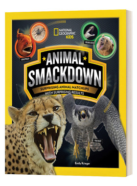 动物对决 英文原版 Animal Smackdown 令人惊讶的动物对决和令人惊讶的结果 国家地理儿童 科普百科 英文版 进口英语原版书籍