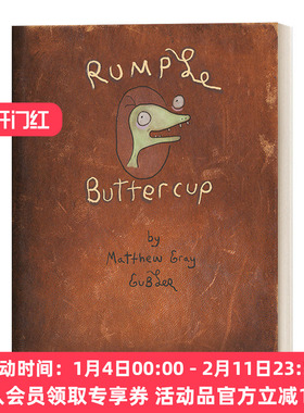 英文原版绘本 Rumple Buttercup 独一无二的你 幽默趣味绘本 纽约时报畅销书 成人儿童治愈系漫画 香蕉皮 英文版 进口英语原版书籍