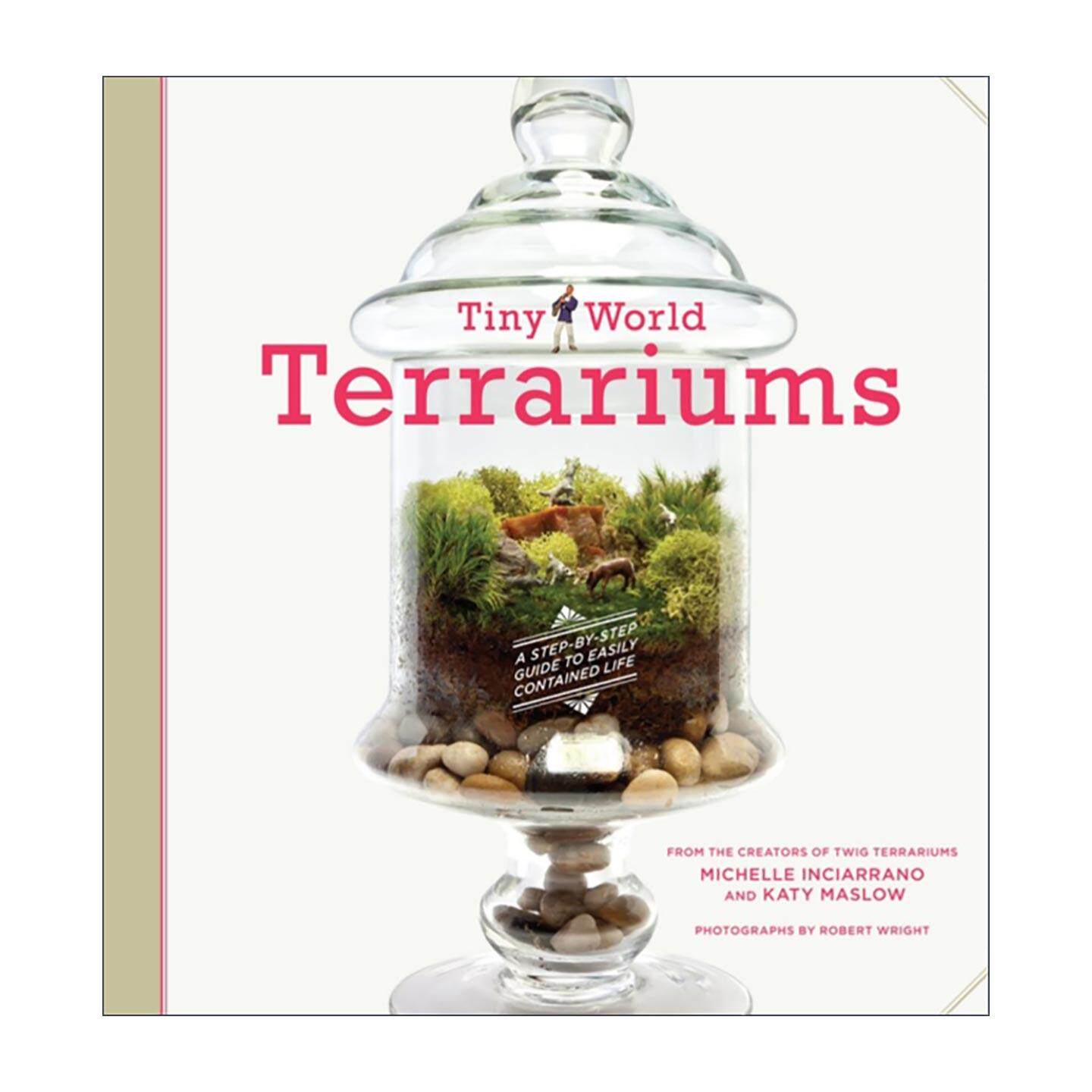 英文原版 Tiny World Terrariums 迷人的瓶中世界 苔藓植物微景观 DIY创意插图指南 英文版 进口英语原版书籍