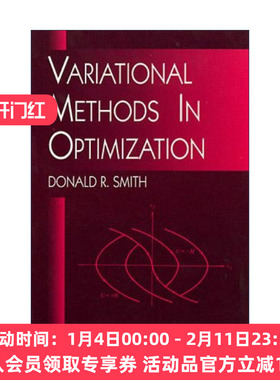 英文原版 Variational Methods in Optimization 最优化中的变分法 数学 Donald R. Smith 英文版 进口英语原版书籍