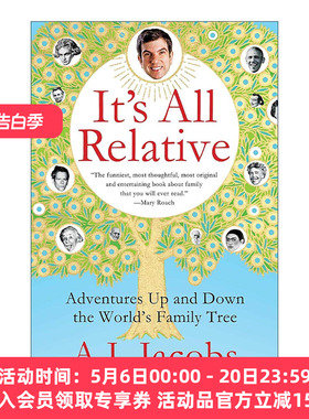 英文原版 It's All Relative 万物的奇妙亲缘 世界家谱的追踪与探索之旅 英文版 进口英语原版书籍