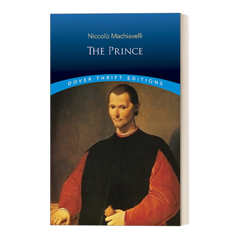 英文原版 The Prince君主论 Dover Thrift Editions英文版进口英语原版书籍