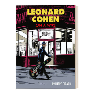英文原版 Leonard Cohen 伦纳德科恩传记 精装漫画 英文版 进口英语原版书籍