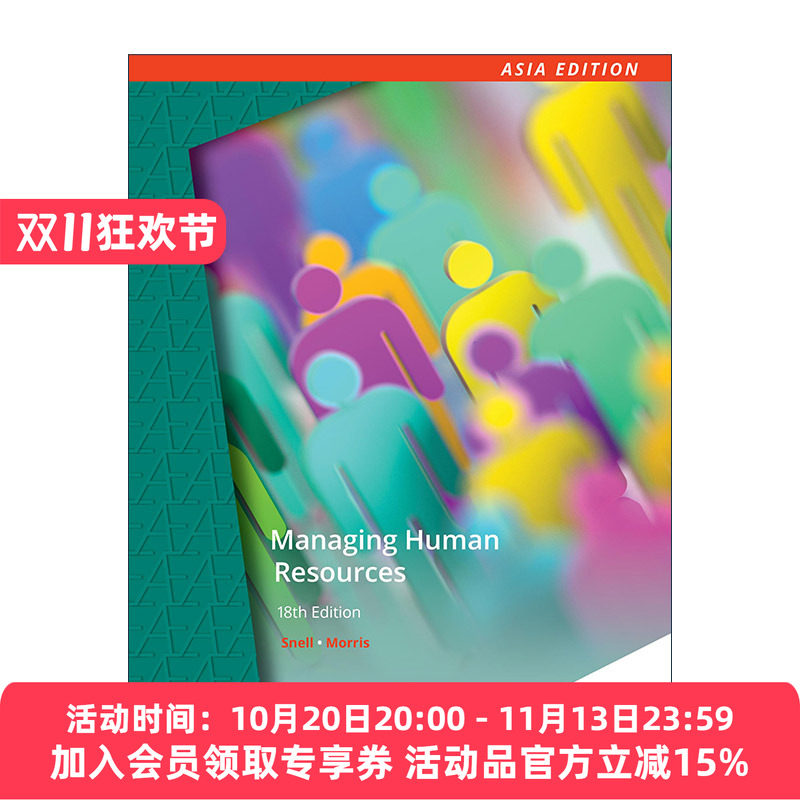 英文原版 Managing Human Resources 人力资源管理 第18版 弗吉尼亚大学达顿商学院工商管理教授 英文版 进口英语原版书籍