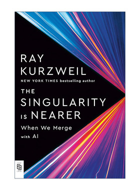 英文原版 The Singularity Is Near 奇点临近 当计算机智能超越人类 Ray Kurzweil 英文版 进口英语原版书籍