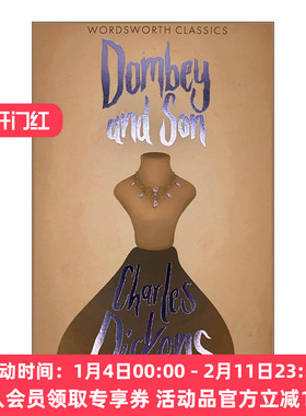 英文原版 Dombey & Son 董贝父子 查尔斯·狄更斯 Wordsworth经典文学系列 英文版 进口英语原版书籍
