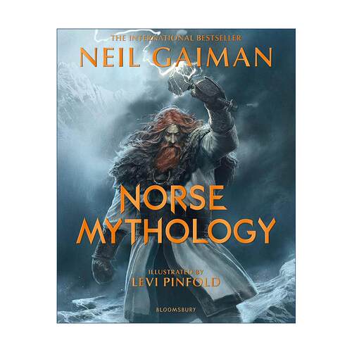 英文原版 Norse Mythology Illustrated 尼尔盖曼 北欧神话 精装插画版 英国插画师Levi Pinfold 英文版 进口英语原版书籍
