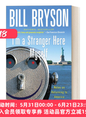 英文原版 I'm a Stranger Here Myself 人在故乡为异客 20年后返乡手记 传记 豆瓣推荐 Bill Bryson 英文版 进口英语原版书籍