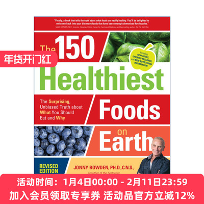 地球上至健康的150种食材 英文原版 The 150 Healthiest Foods on Earth Revised Edition 英文版 进口英语原版书籍