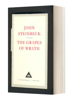 华研原版 英文原版 The Grapes Of Wrath 愤怒的葡萄 约翰·斯坦贝克 Everyman精装版 英文版 进口英语原版书籍