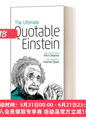 英文原版 The Ultimate Quotable Einstein 终极可引用的爱因斯坦 英文版 进口英语原版书籍