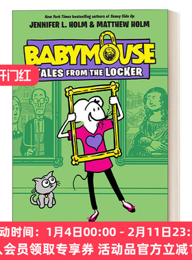 英文原版 School-Tripped Babymouse Tales from the Locker03 储物柜里的老鼠宝宝故事系列3 被学校绊倒 英文版 进口英语原版书籍