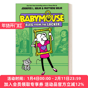 英文原版 School-Tripped Babymouse Tales from the Locker03 储物柜里的老鼠宝宝故事系列3 被学校绊倒 英文版 进口英语原版书籍