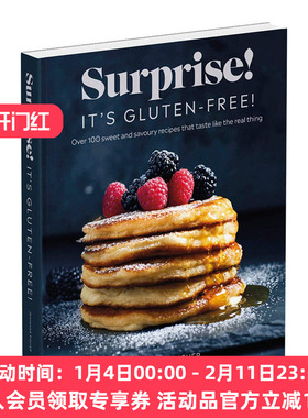 惊喜 英文原版 Surprise It's Gluten-free 它是无麸质的 DK百科 甜点蛋糕烘焙料理美食食谱 英文版 进口英语原版书籍