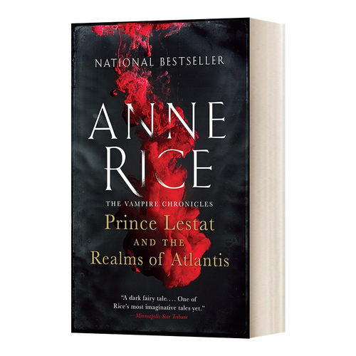 英文原版小说 Prince Lestat and the Realms of Atlantis 吸血鬼编年史12 莱斯特王子与亚特兰蒂斯王国 英文版 进口英语原版书籍