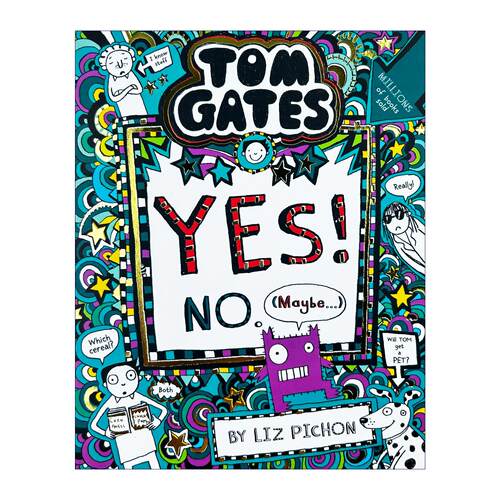 英文原版 Tom Gates 8 Yes No. Maybe 汤姆盖茨系列 英文版 进口英语原版书籍