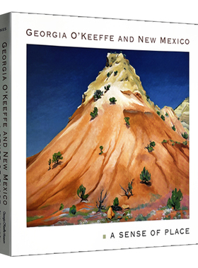 英文原版 Georgia O'Keeffe and New Mexico 乔治亚·奥基夫和新墨西哥州 精装 英文版 进口英语原版书籍