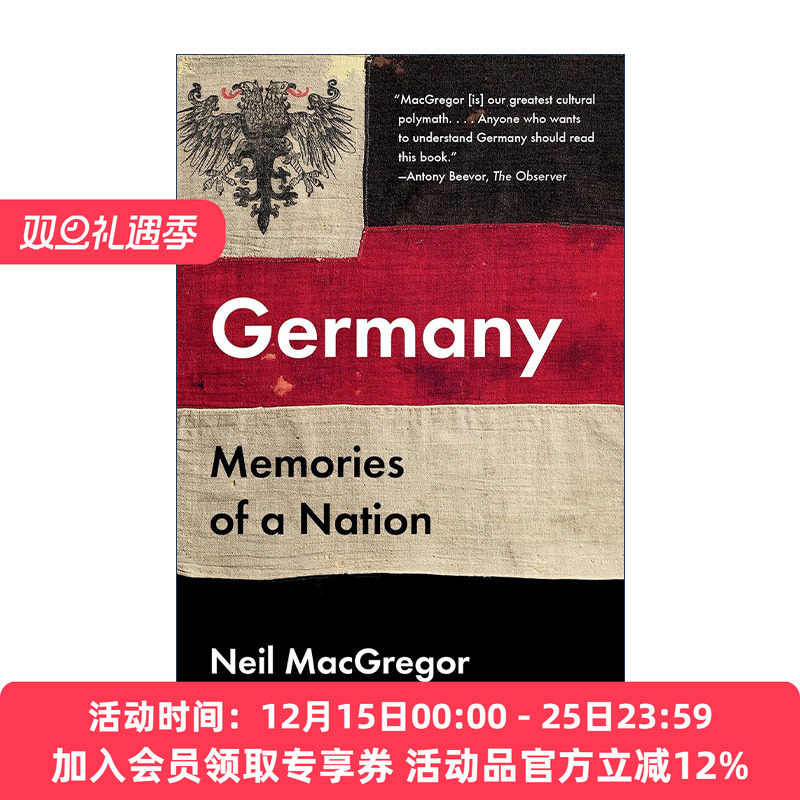 英文原版 Germany Memories of a Nation 德国 一个国家的记忆 Neil MacGregor 英文版 进口英语原版书籍