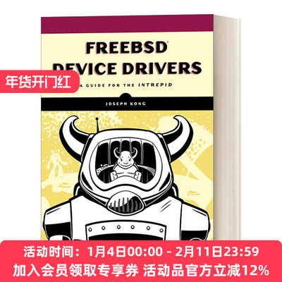 深入理解 英文原版 FreeBSD Device Drivers 深入理解FreeBSD设备驱动程序开发 计算机 Joseph Kong 英文版 进口英语原版书籍