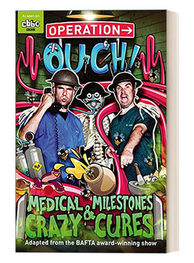英文原版 Operation Ouch Medical Milestones and Crazy Cures 医学里程碑和疯狂疗法 英文版 进口英语原版书籍