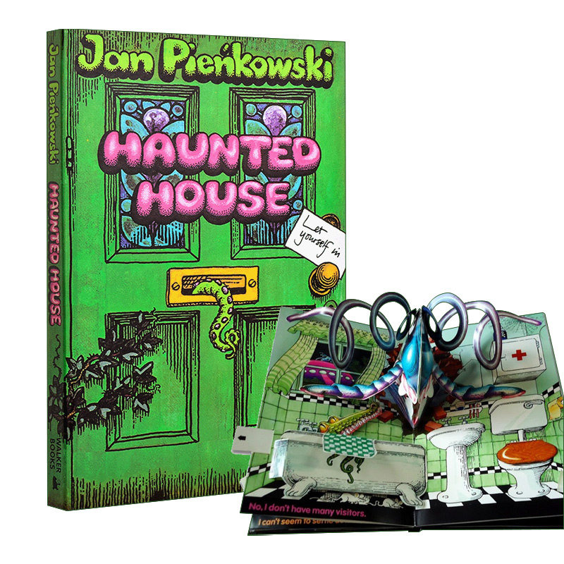 华研原版 英文原版 Haunted House Anniversary Edition 立体怪怪屋 精装 英文版 进口英语原版书籍