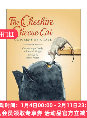 英文原版 The Cheshire Cheese Cat 柴郡奶酪猫 查尔斯?狄更斯的故事 儿童历史小说 Carmen Agra Deedy 英文版 进口英语原版书籍