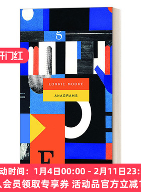 字谜游戏 英文原版小说 Anagrams Vintage Contemporaries 美国笔会 马拉默德奖获得者Lorrie Moore 英文版 进口英语原版书籍