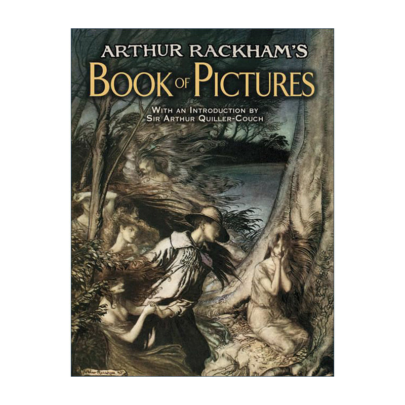 亚瑟·拉克姆插画集 英文原版 Arthur Rackham's Book of Pictures 经典童话与民间传说 穿靴子的 鹅妈妈英文版进口英语原版书籍
