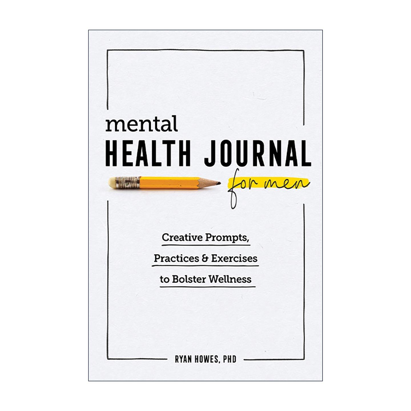 英文原版 Mental Health Journal for Men 男性心理健康日记 缓解焦虑与压力 整理思绪练习 Callisto 英文版 进口英语原版书籍