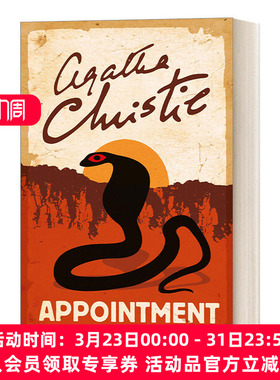 英文原版 Poirot — Appointment With Death 大侦探波洛系列 死亡约会 威尼斯鬼魅 阿加莎侦探推理小说 英文版 进口英语原版书籍