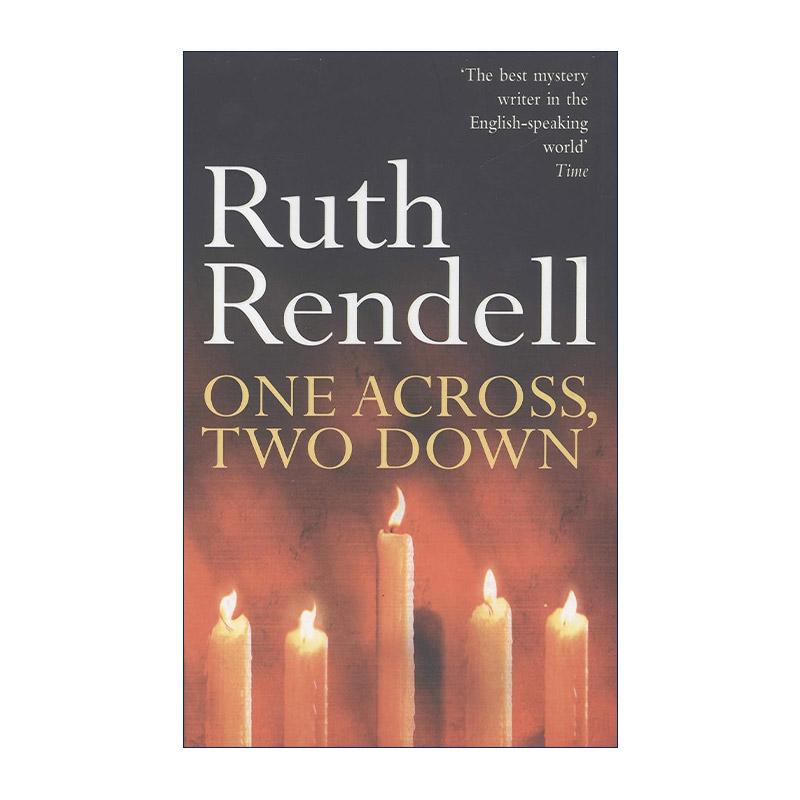 英文原版 One Across Two Down 争产风云 鲁斯·伦德尔经典犯罪小说 英文版 进口英语原版书籍