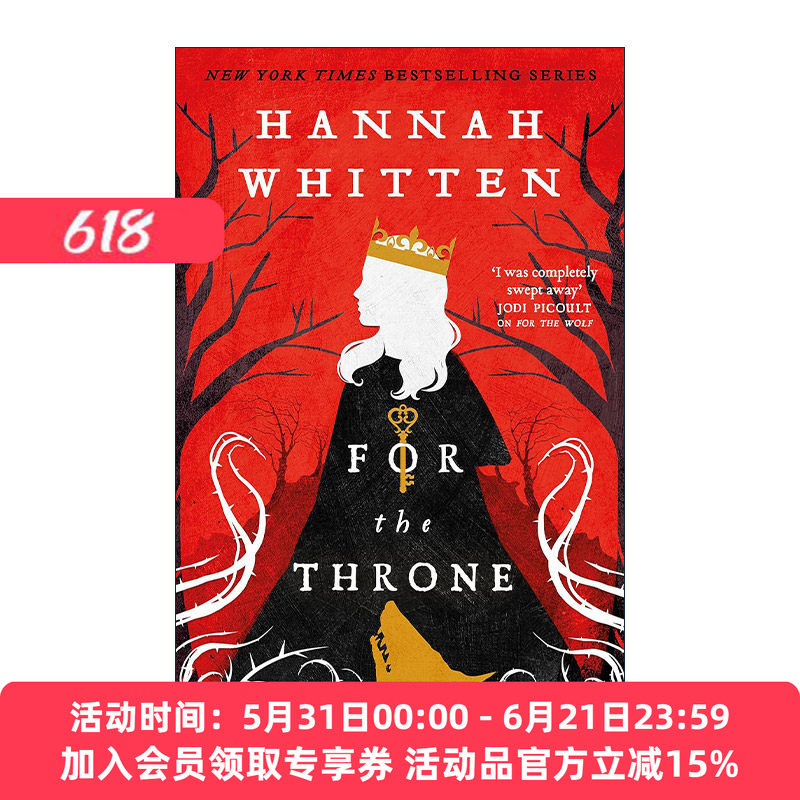 英文原版 For The Throne 争夺王位 野树林2 奇幻小说 英文版 进口英语原版书籍