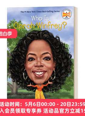英文原版 Who Is Oprah Winfrey? 谁是奥普拉？ 人物传记系列 儿童故事阅读 英文版 进口英语原版书籍
