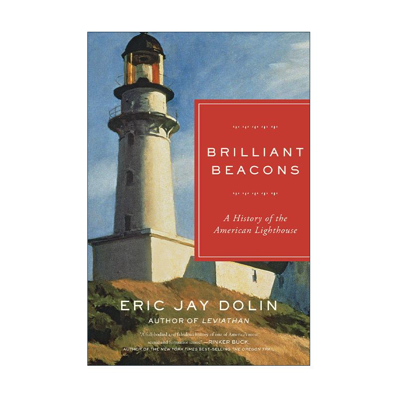 英文原版 Brilliant Beacons 辉煌信标 美国灯塔史 利维坦作者埃里克·杰·多林 英文版 进口英语原版书籍