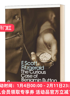 返老还童 本杰明巴顿奇事 英文原版 The Curious Case of Benjamin Button 菲茨杰拉德 现代经典 英文版 进口英语书籍
