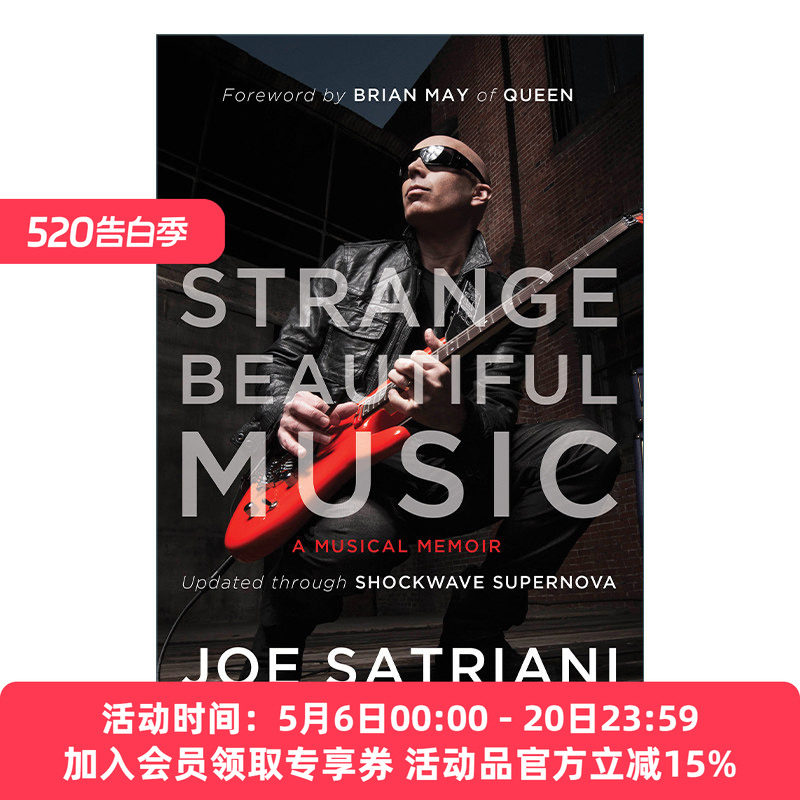 英文原版 Strange Beautiful Music 奇异美丽的音乐 音乐回忆录 Joe Satriani 英文版 进口英语原版书籍