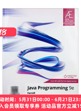 英文原版 Java Programming 编程 第9版 Farrell 英文版 进口英语原版书籍