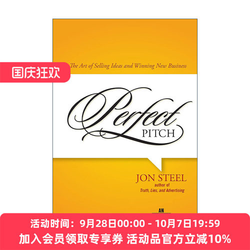 英文原版 Perfect Pitch 完美陈述 精装 推介理念和赢得商机的艺术 英文版 进口英语原版书籍