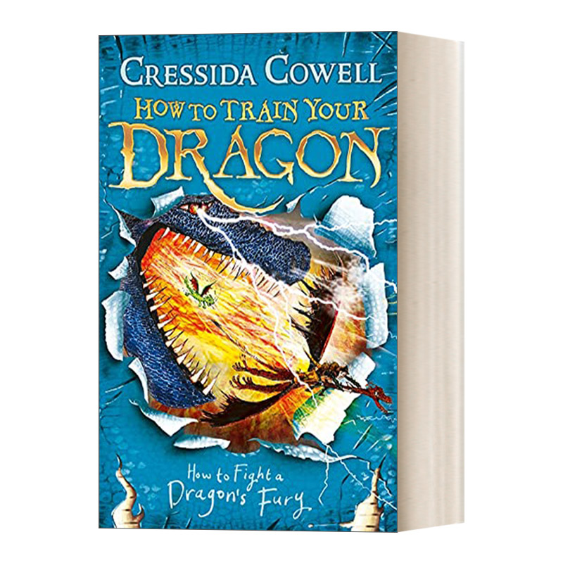 英文原版 How to Train Your Dragon How to Fight a Dragon's Fury 驯龙高手12 如何对抗龙的愤怒 英文版 进口英语原版书籍