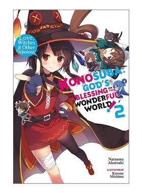英文原版 Konosuba God's Blessing on This Wonderful World!  Vol. 2 为美好的世界献上祝福2 小说 英文版 进口英语原版书籍