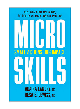 英文原版 MicroSkills 微技能 小改变大不同 精装 职场人生指南 英文版 进口英语原版书籍