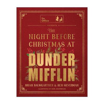 英文原版 The Night Before Christmas at Dunder Mifflin 邓德米弗林的圣诞前夜 精装 办公室 影视版经典故事 进口英语原版书籍