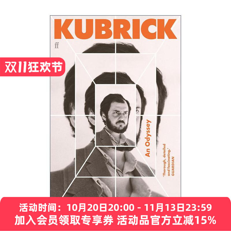 英文原版 Stanley Kubrick 库布里克传 漫游太空 文森特·罗布伦托 英文版 进口英语原版书籍