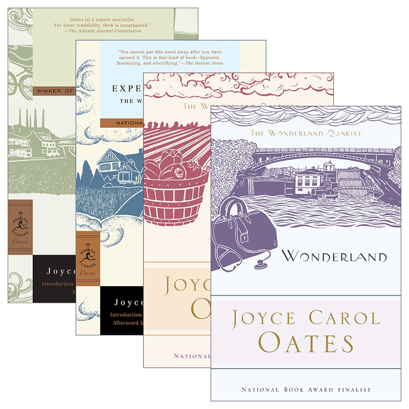 英文原版小说 The Wonderland Quartet 4册 兰登书屋现代图书馆 Joyce Carol Oates乔伊斯 卡罗尔 奥茨 英文版 进口英语原版书籍 书籍/杂志/报纸 文学小说类原版书 原图主图