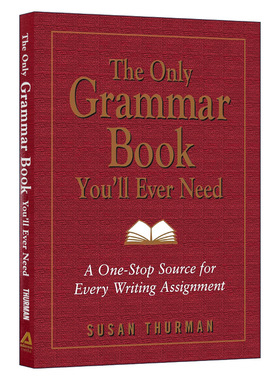正版 英语语法 你永远都需要的语法书 英文原版 The Only Grammar Book You'll Ever Need 全英文版进口学习工具书籍