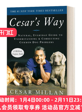 英文原版 Cesar's Way 纠正狗狗的错误行为 英文版 进口英语原版书籍