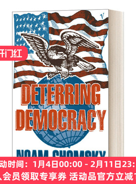 华研原版 英文原版 Deterring Democracy 遏制民主 诺姆·乔姆斯基 英文版 进口英语原版书籍