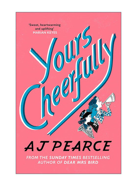 英文原版 Yours Cheerfully 你的快乐 艾美湖系列2 The Wartime Chronicles 历史小说 A. J. Pearce 英文版 进口英语原版书籍