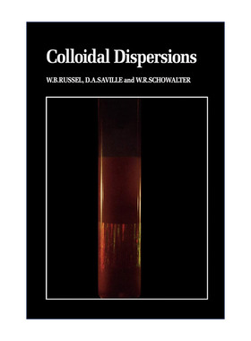现货 胶态分散体  英文原版 Colloidal Dispersions 剑桥力学专著系列 英文版 进口英语原版书籍
