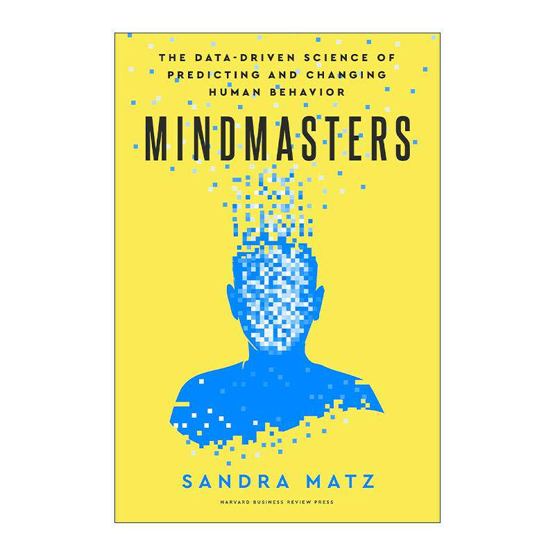 英文原版 Mindmasters 思维大师 预测和改变人类行为的数据驱动科学 哈佛商业评论 精装 英文版 进口英语原版书籍